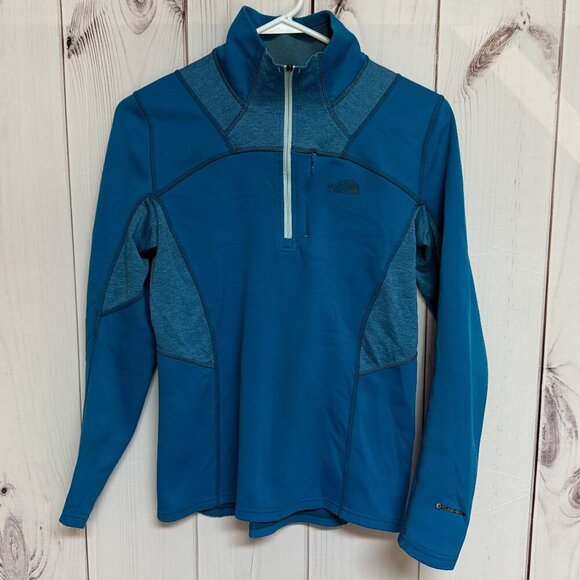 The North Face Tops - The North Face Ventana FlashDry 1/4 Zip Women’s Medium Blue GUC